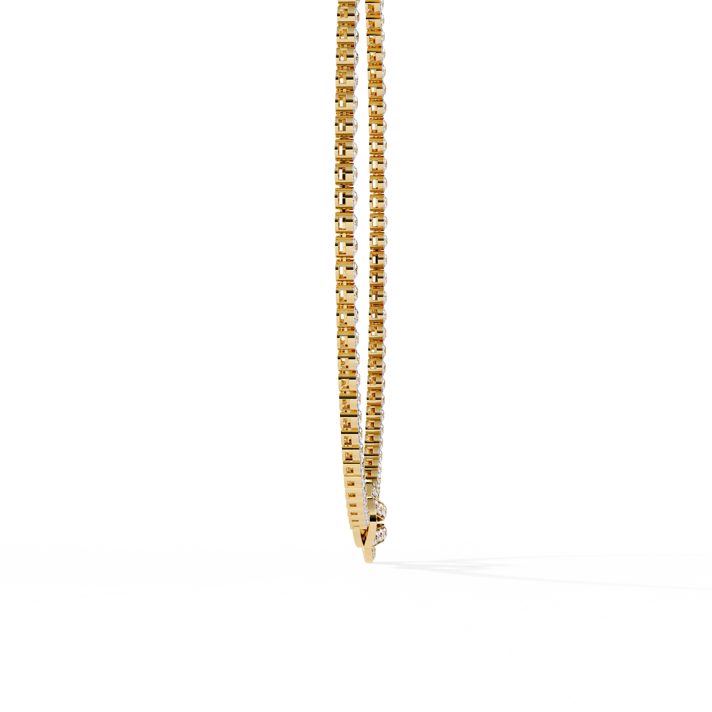 Fleur Lune Diamond Necklace