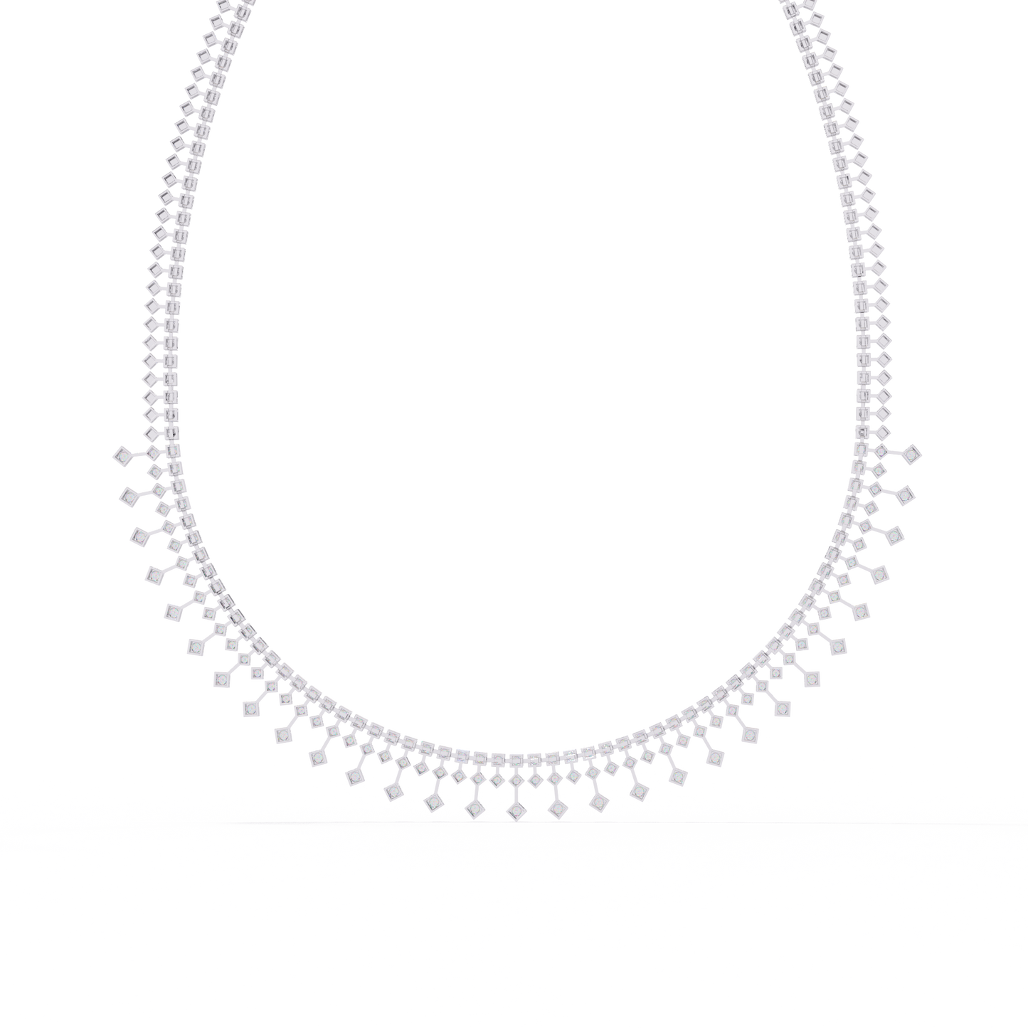 Lyra Blanc Diamond Necklace