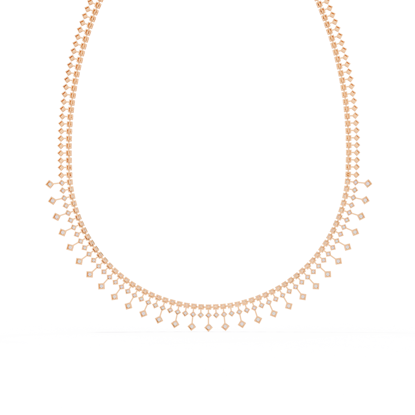 Lyra Blanc Diamond Necklace
