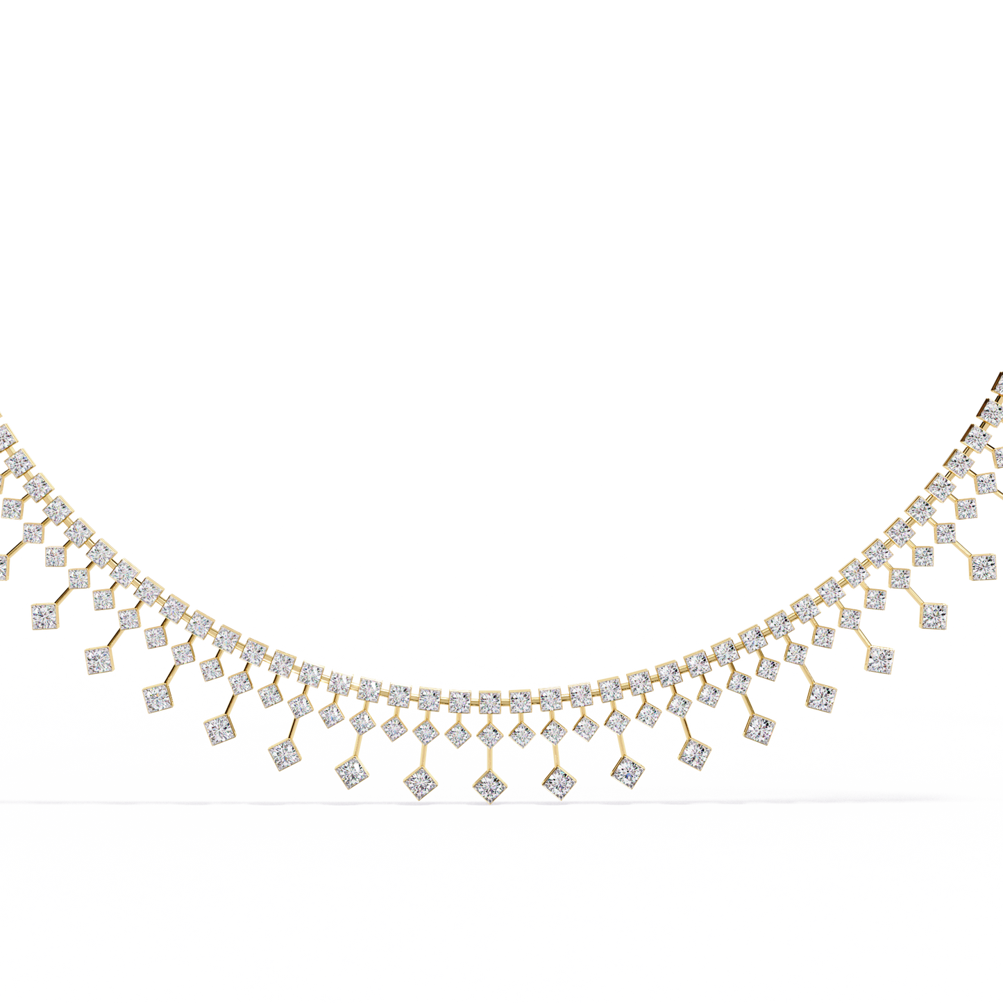 Lyra Blanc Diamond Necklace