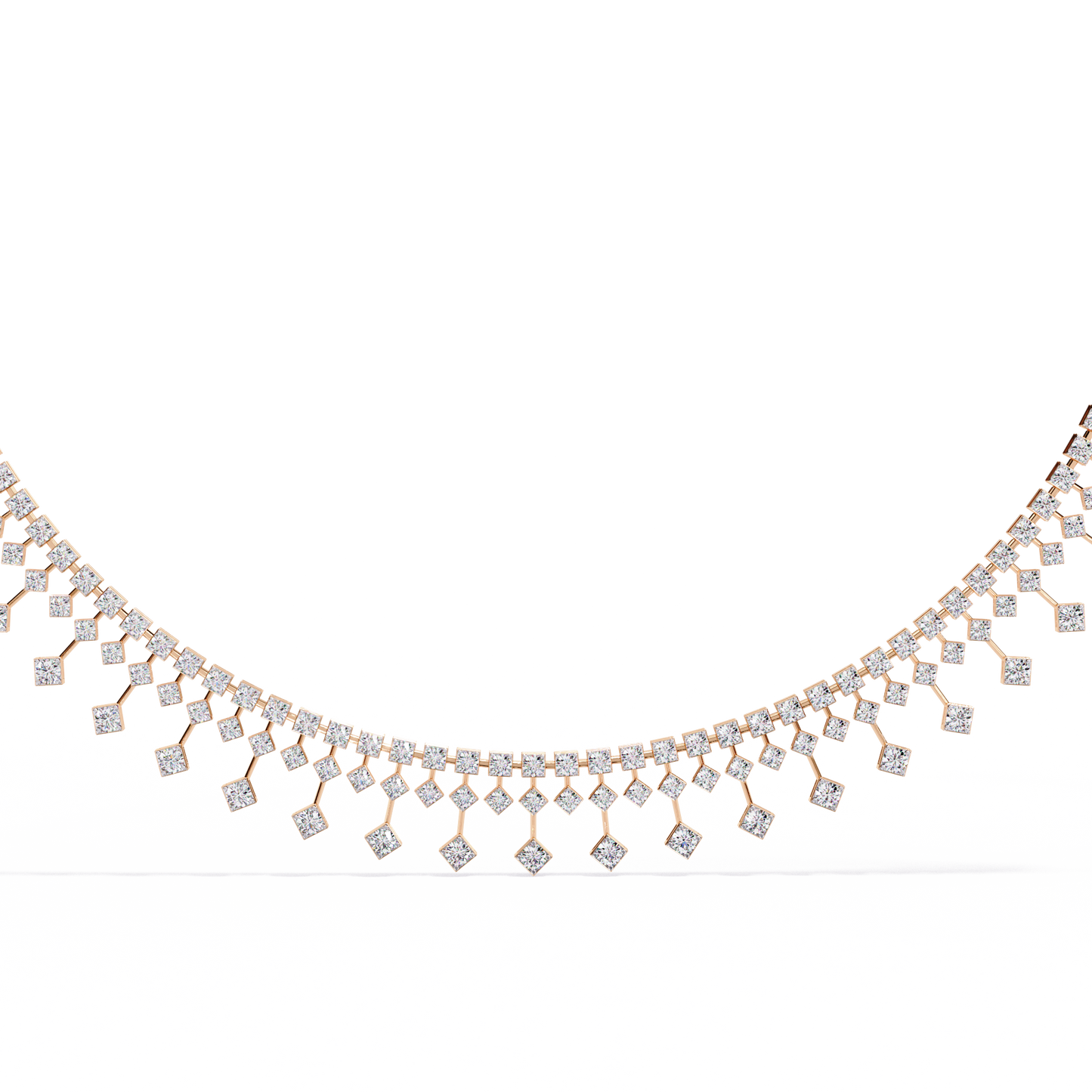 Lyra Blanc Diamond Necklace