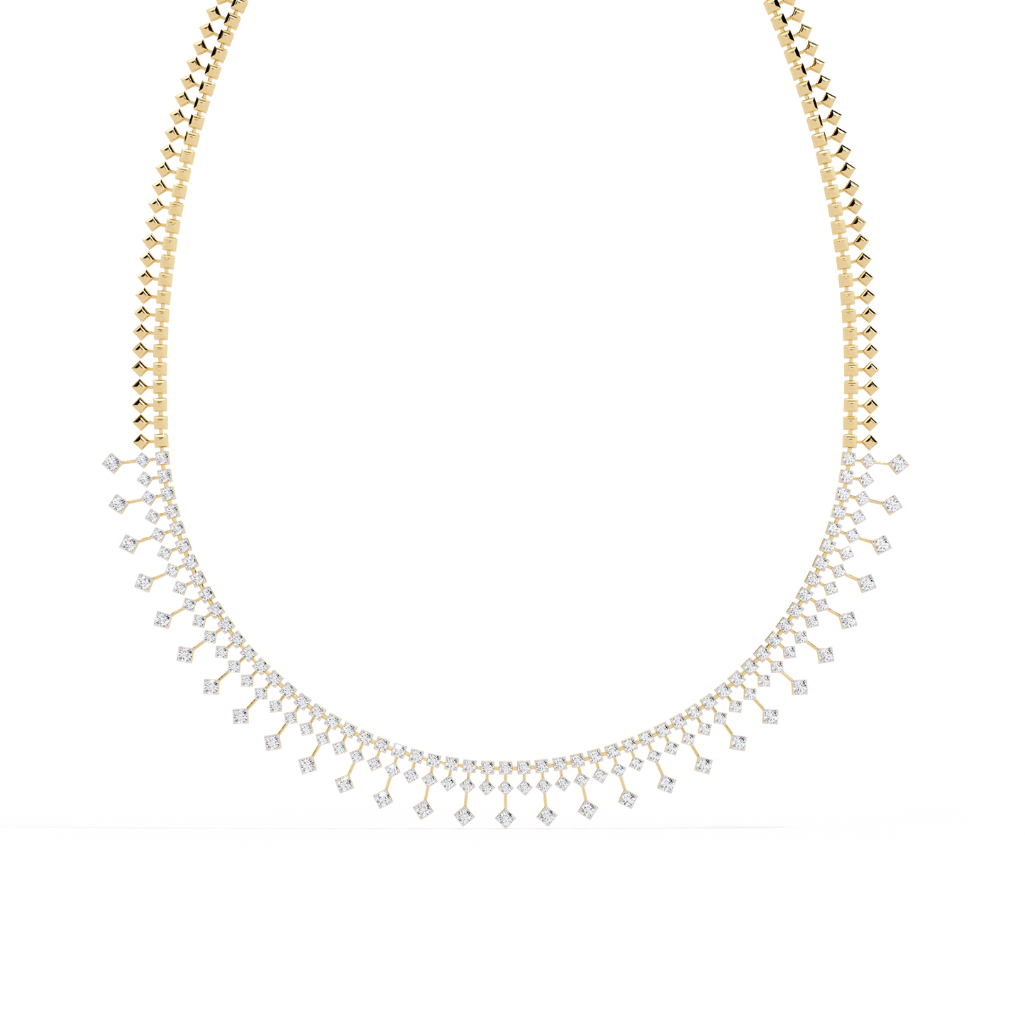 Lyra Blanc Diamond Necklace
