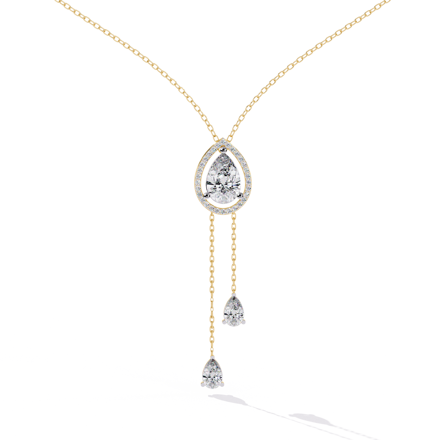 Enchanted Ember Diamond Necklace