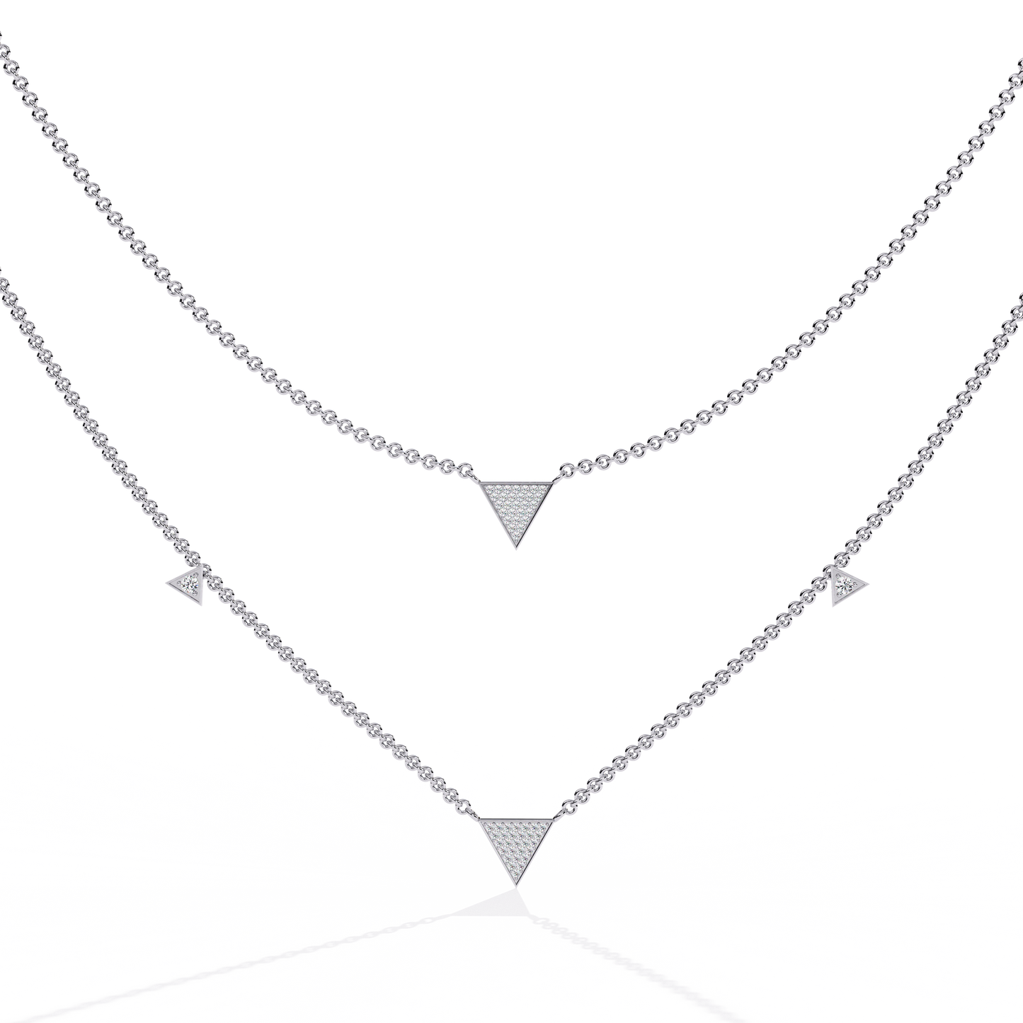 Regal Glow Diamond Necklace