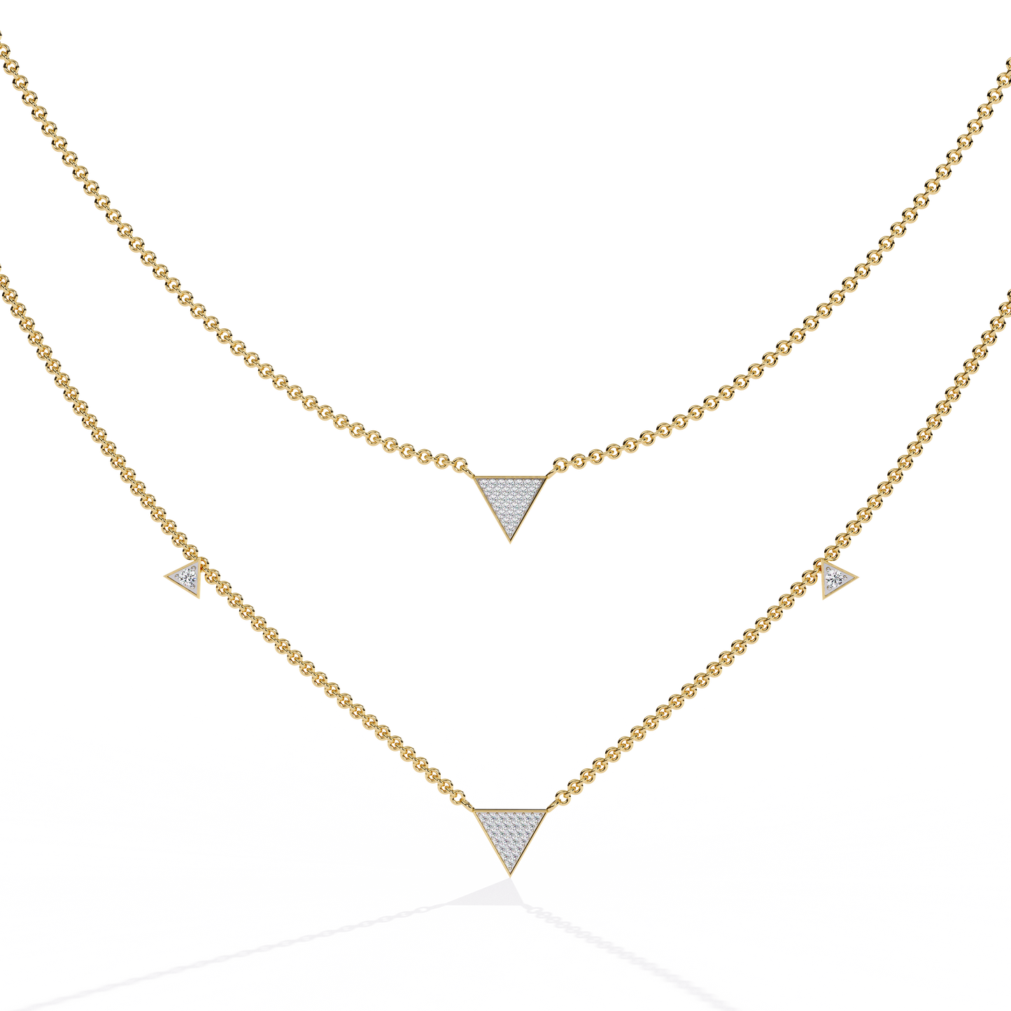 Regal Glow Diamond Necklace