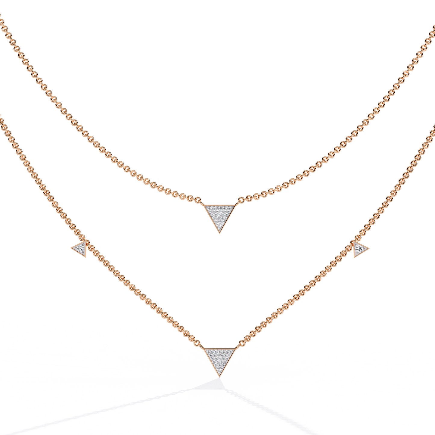 Regal Glow Diamond Necklace