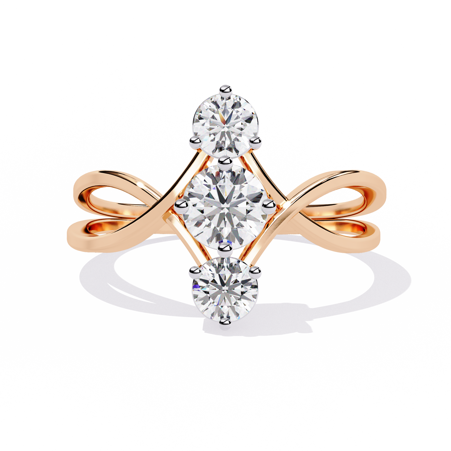 Celeste Trio Diamond Ring