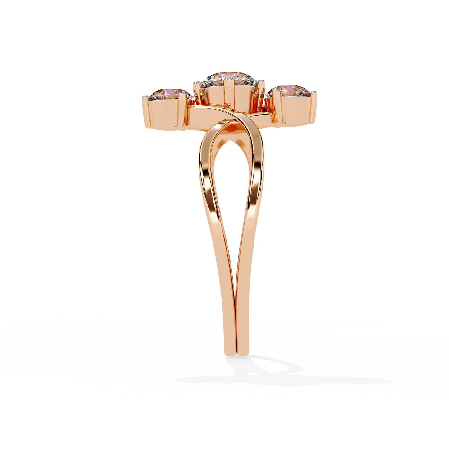 Celeste Trio Diamond Ring
