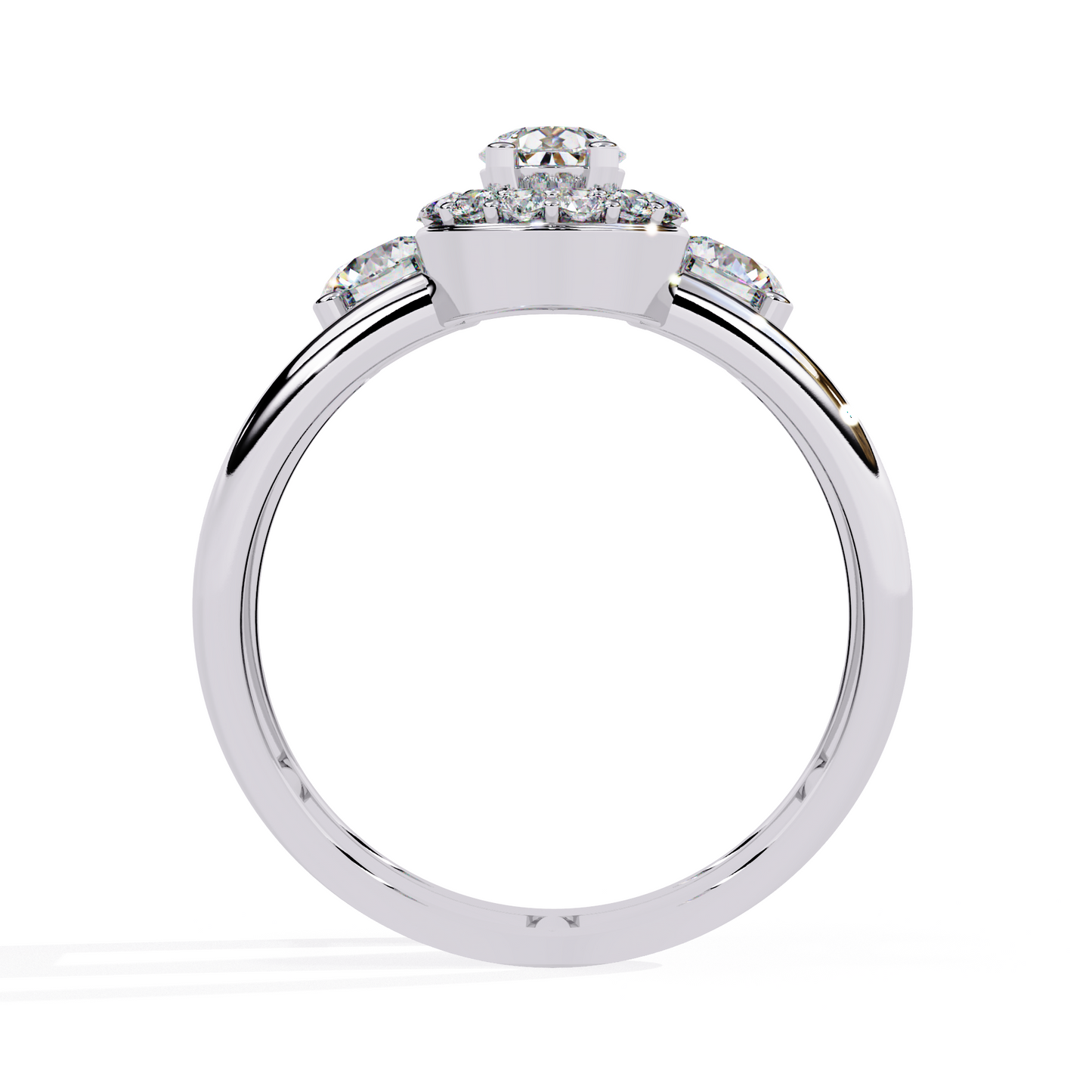 Golden Embrace Diamond Ring