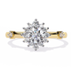 Sunburst Éclat Solitaire RIng