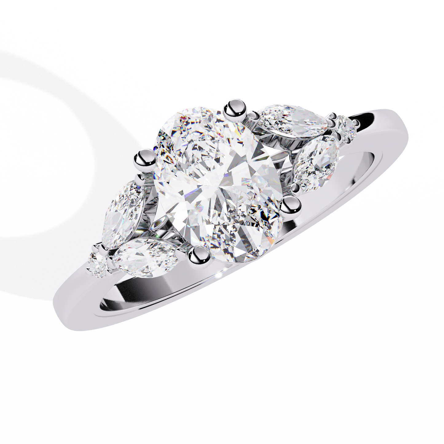 Regalia Rose Solitaire Ring