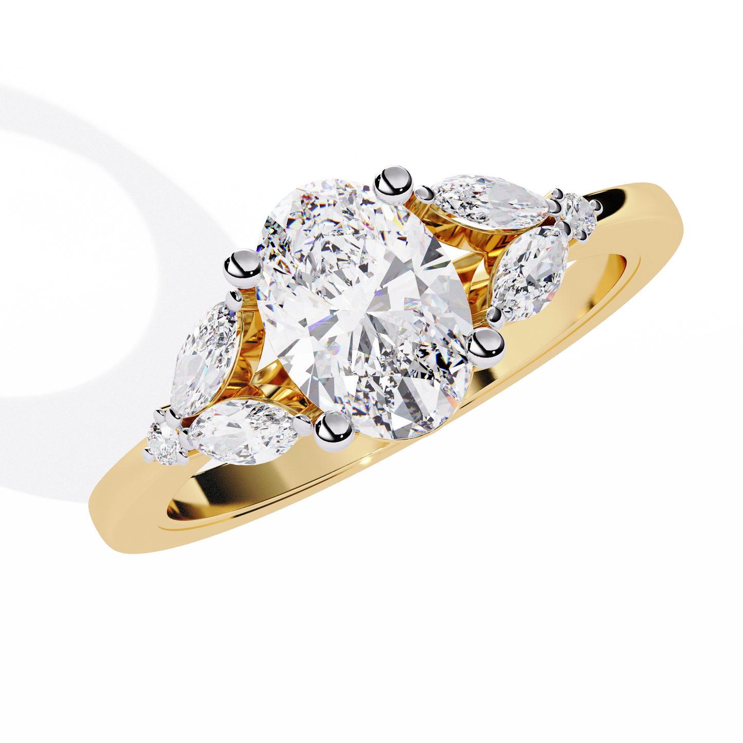 Regalia Rose Solitaire Ring