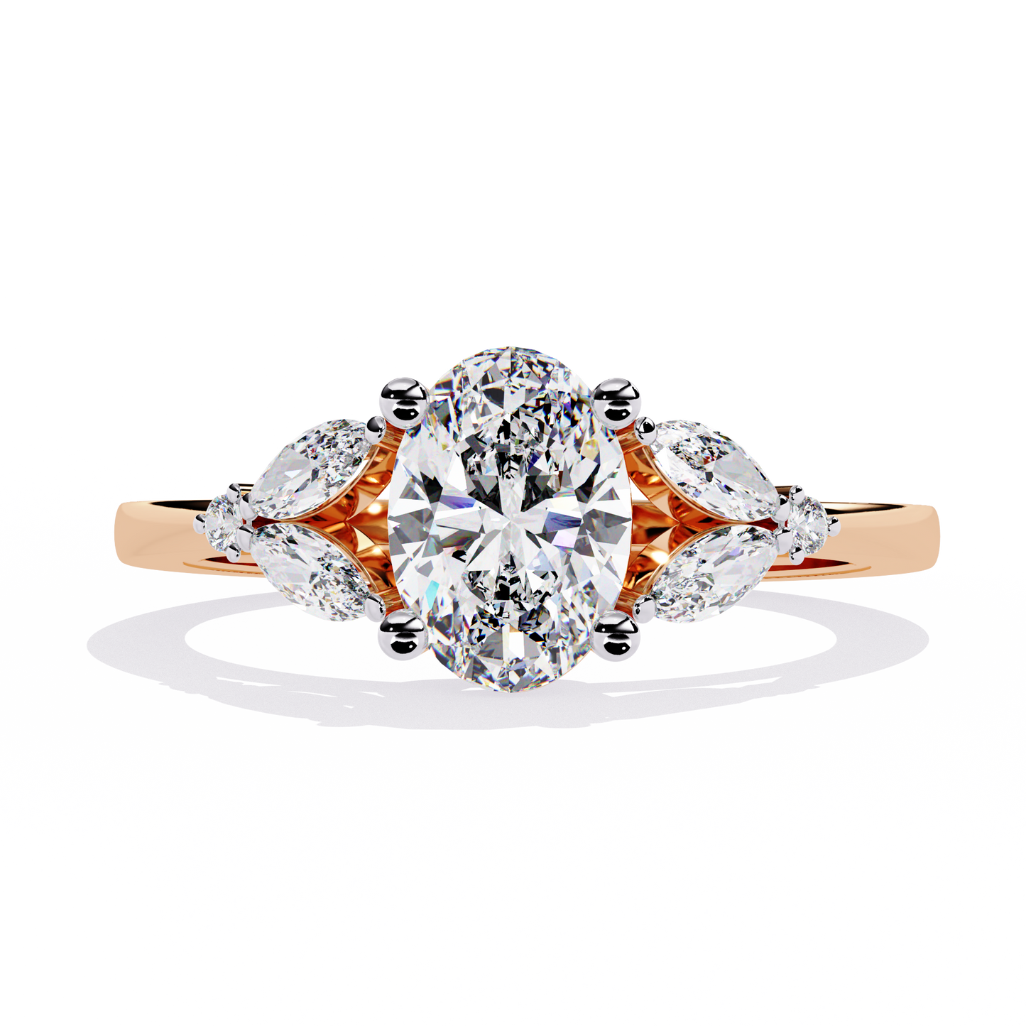 Regalia Rose Solitaire Ring