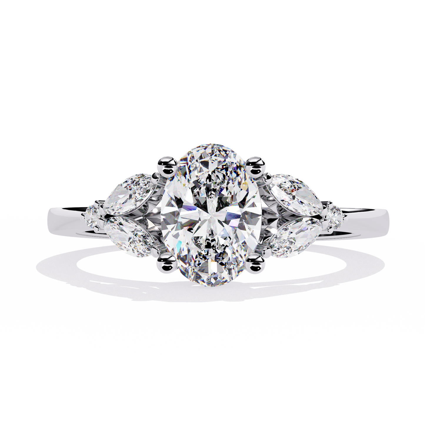 Regalia Rose Solitaire Ring