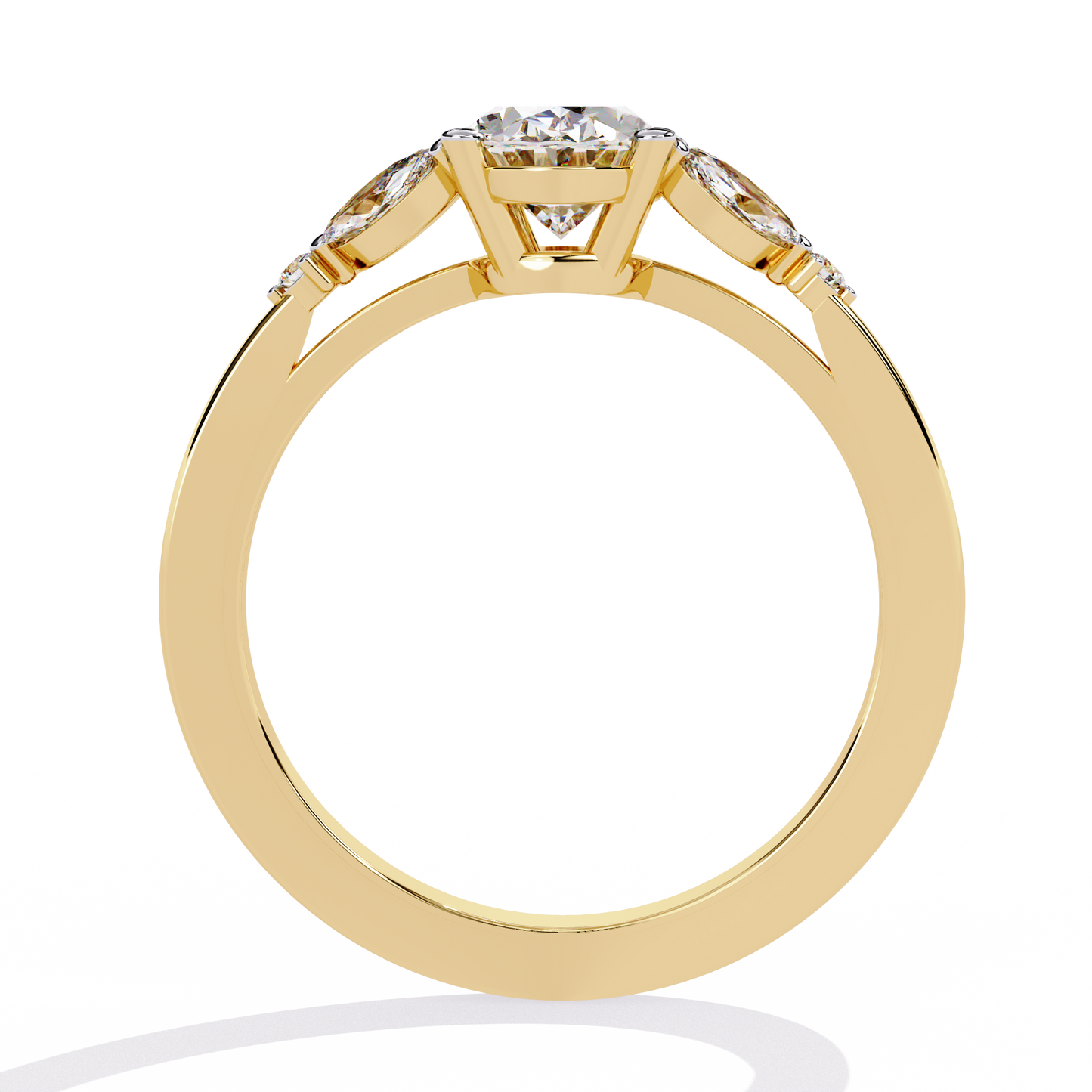 Regalia Rose Solitaire Ring