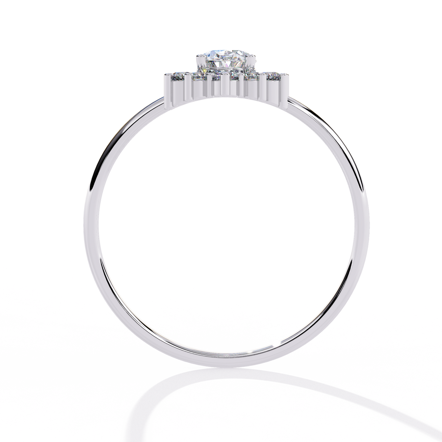 Midnight Éclat Diamond Ring