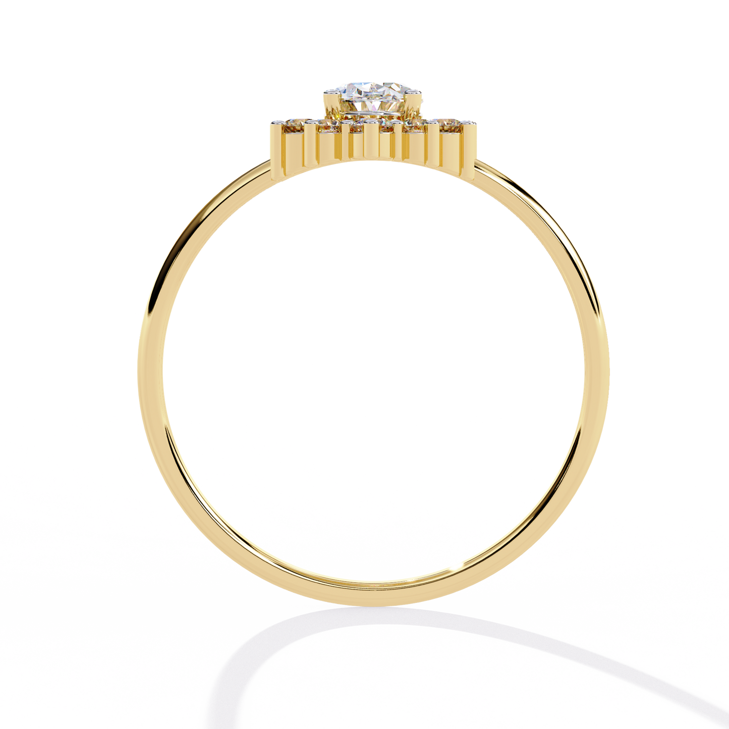 Midnight Éclat Diamond Ring