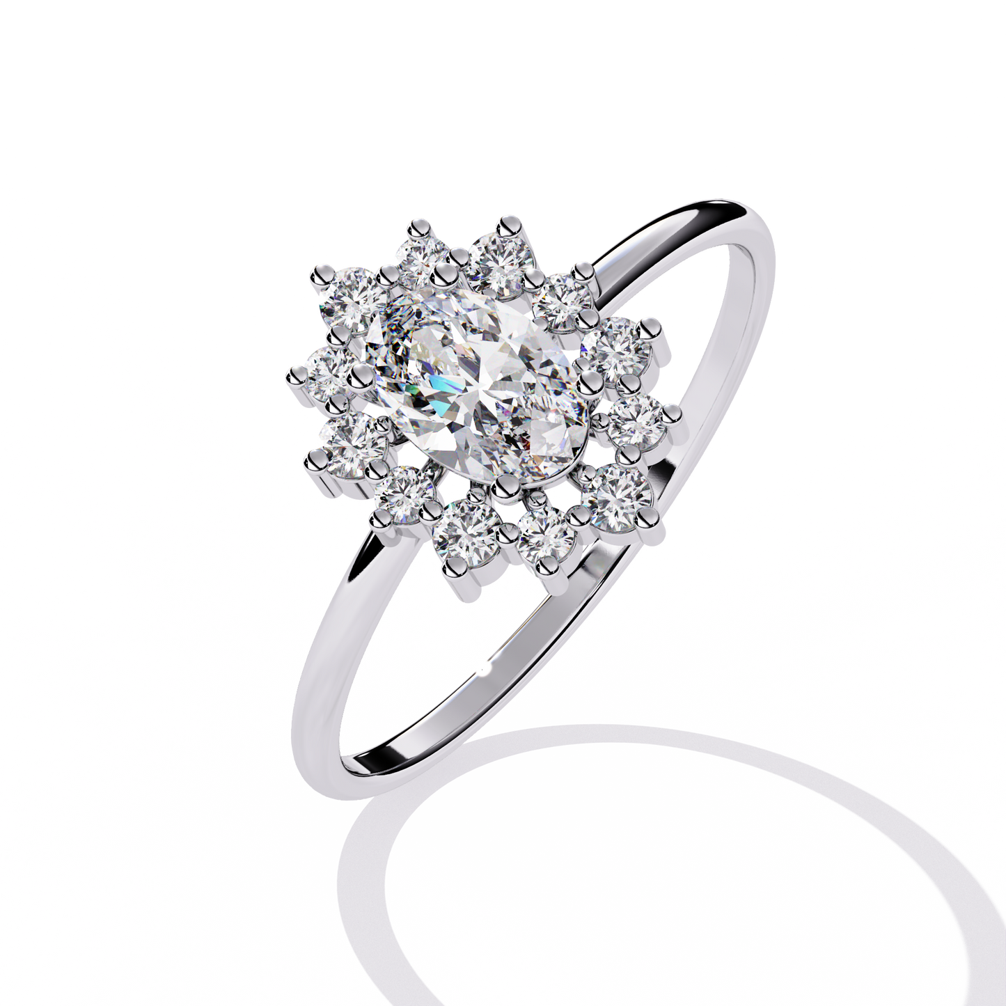 Midnight Éclat Diamond Ring