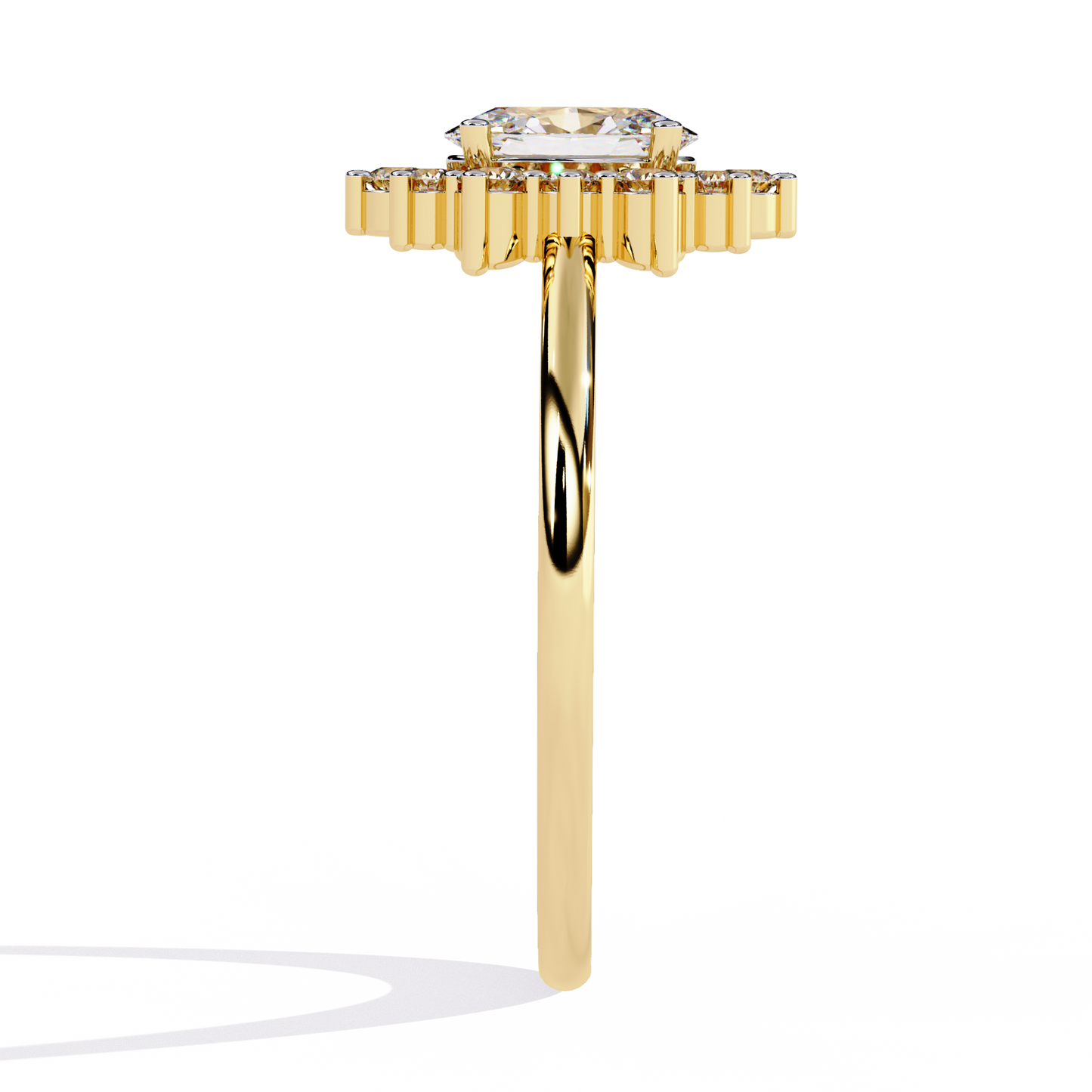 Midnight Éclat Diamond Ring