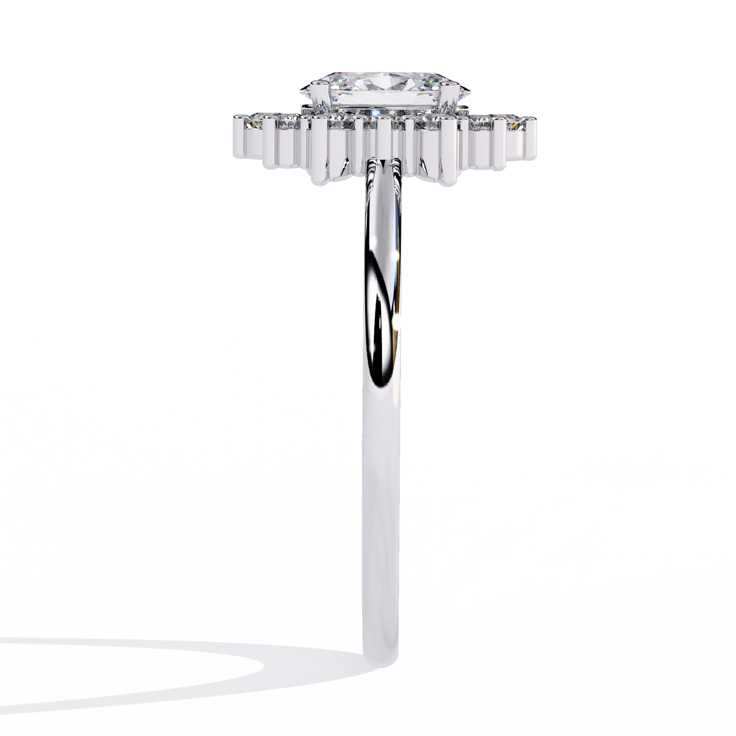 Midnight Éclat Diamond Ring