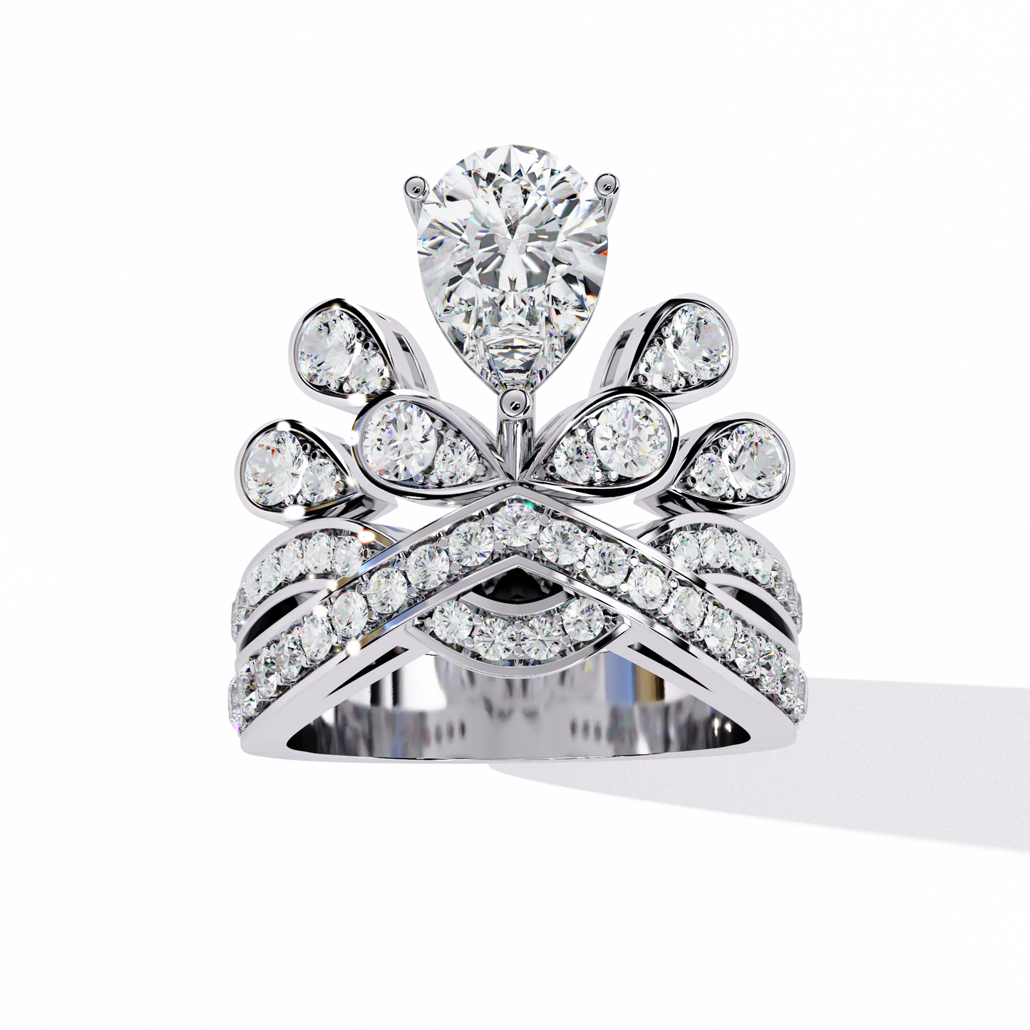 Seraphine Crown Diamond Ring