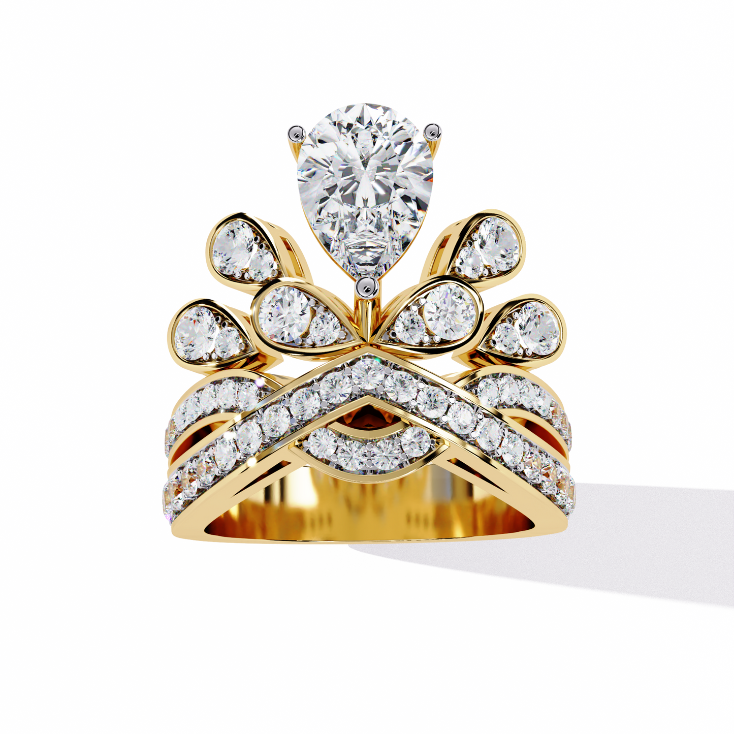 Seraphine Crown Diamond Ring