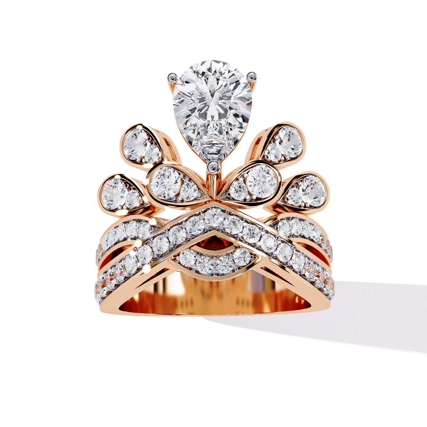 Seraphine Crown Diamond Ring