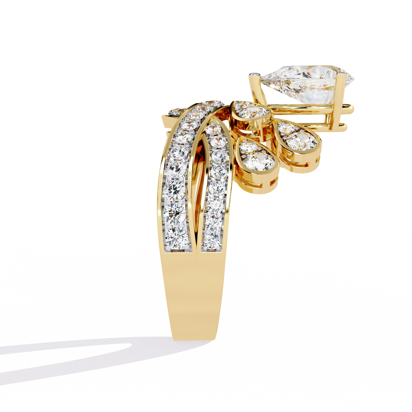 Seraphine Crown Diamond Ring