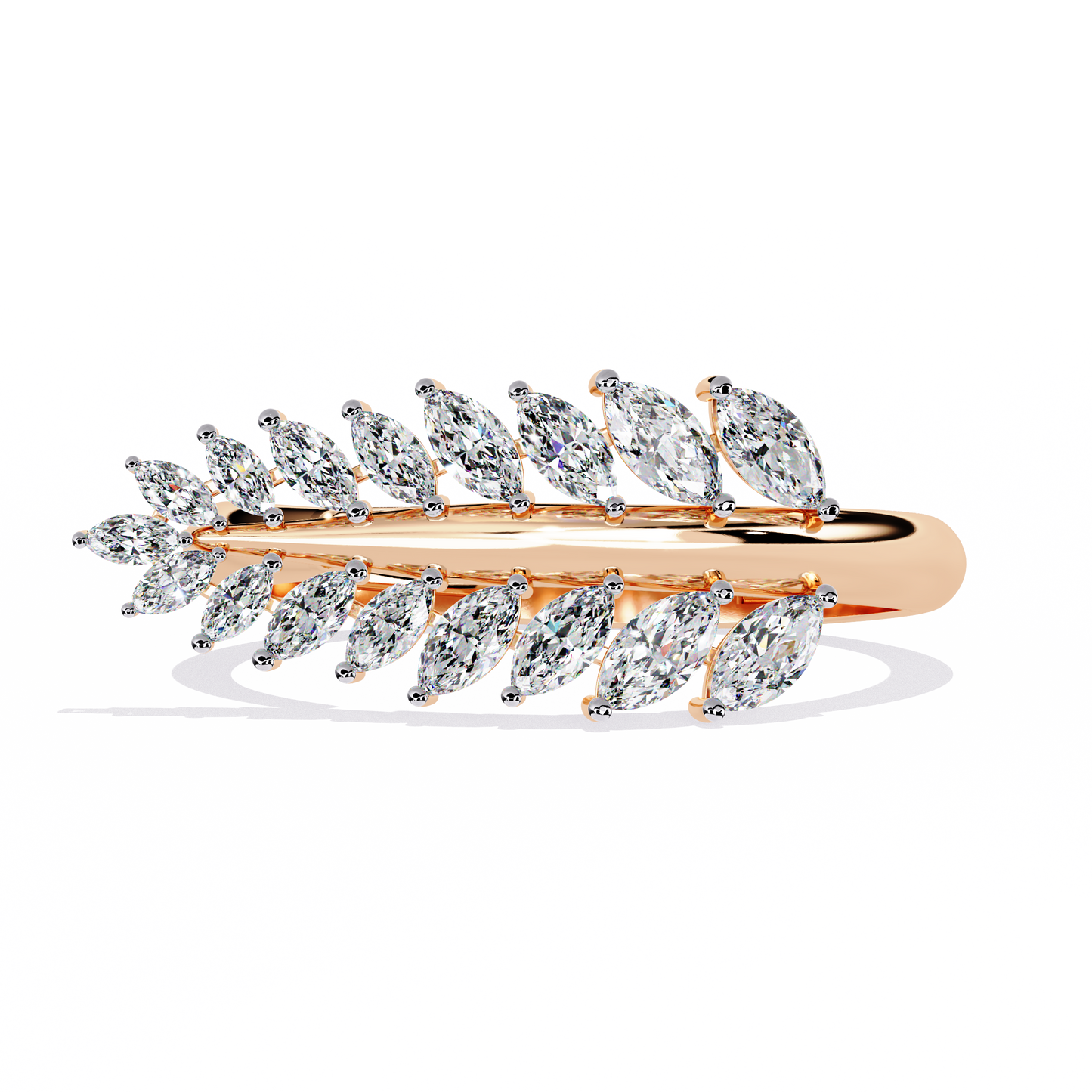 Eterna Petal Diamond Ring