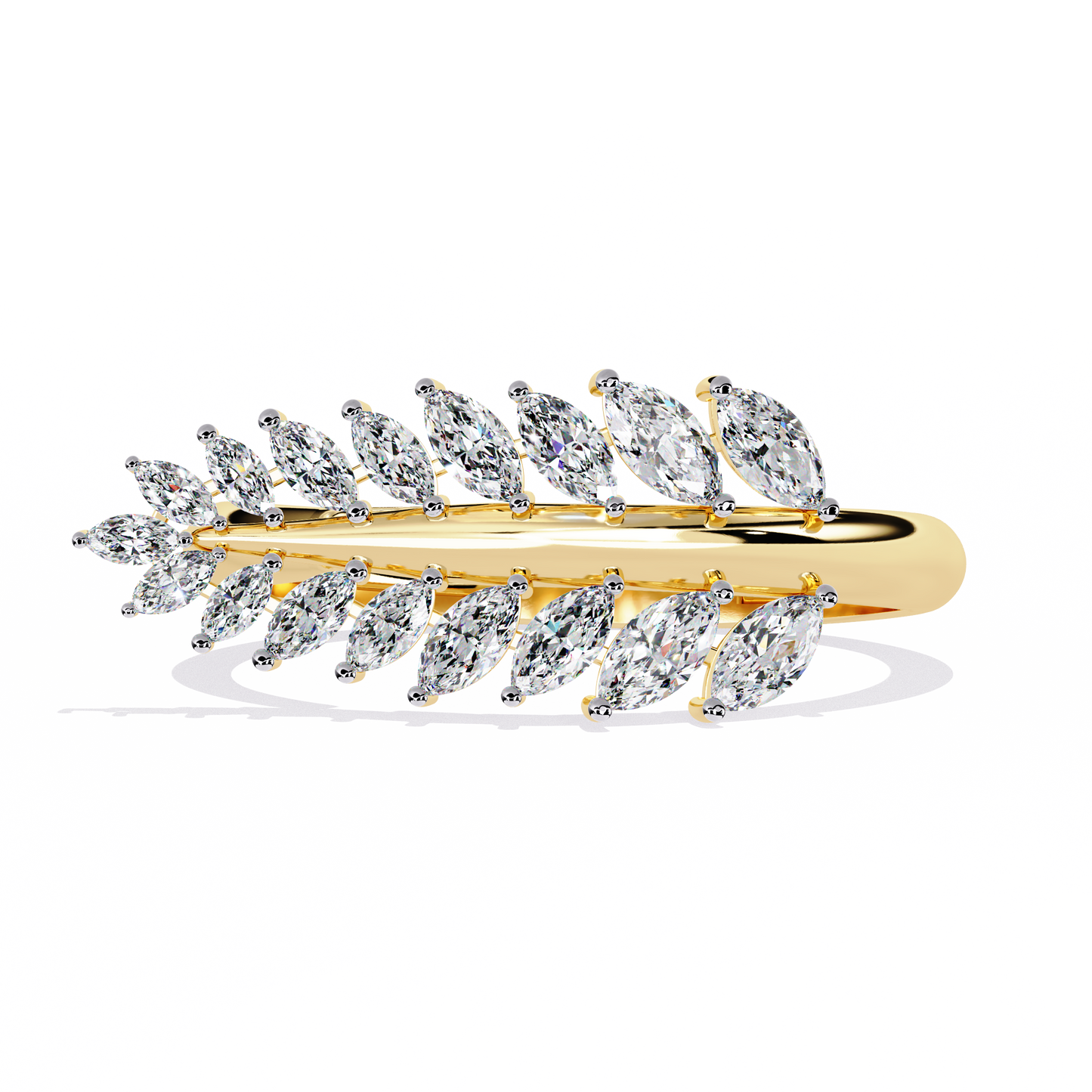 Eterna Petal Diamond Ring