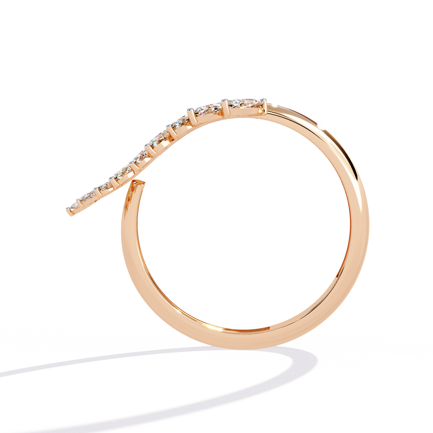 Eterna Petal Diamond Ring
