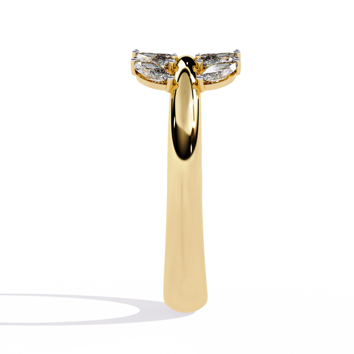Eterna Petal Diamond Ring