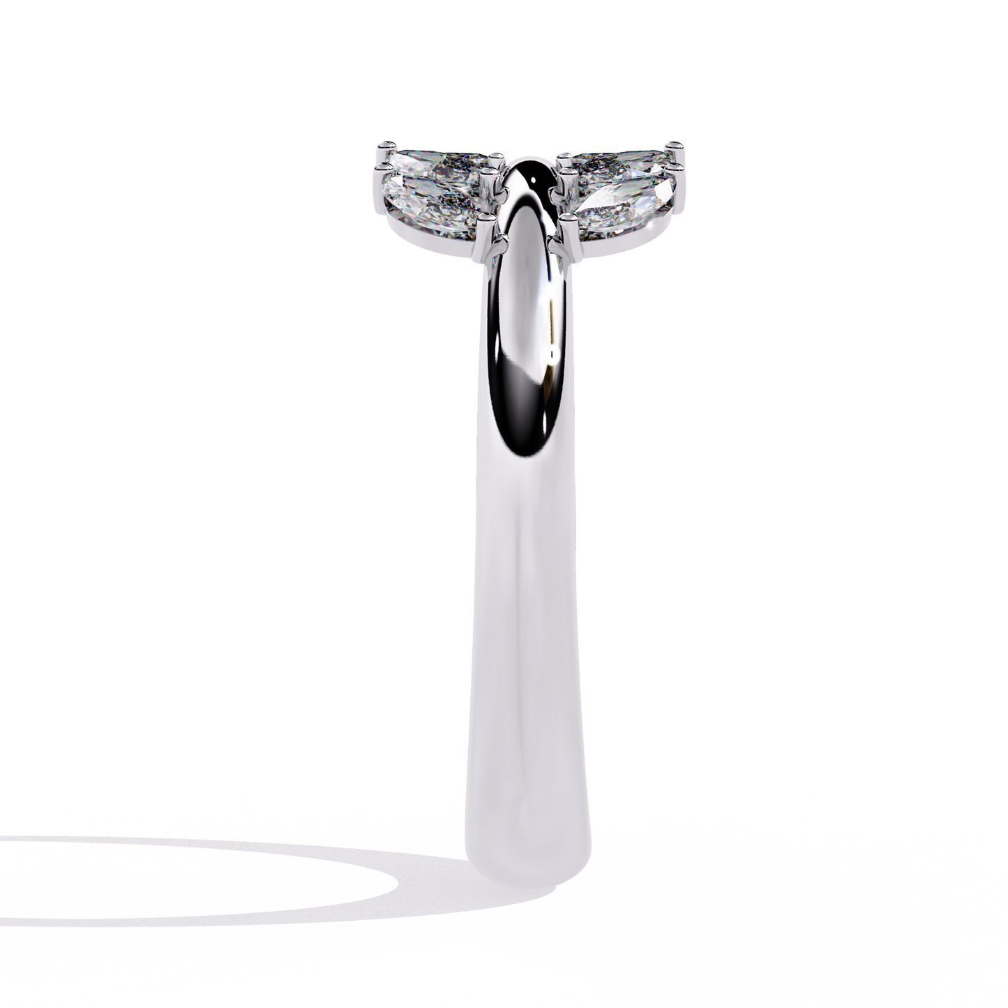 Eterna Petal Diamond Ring