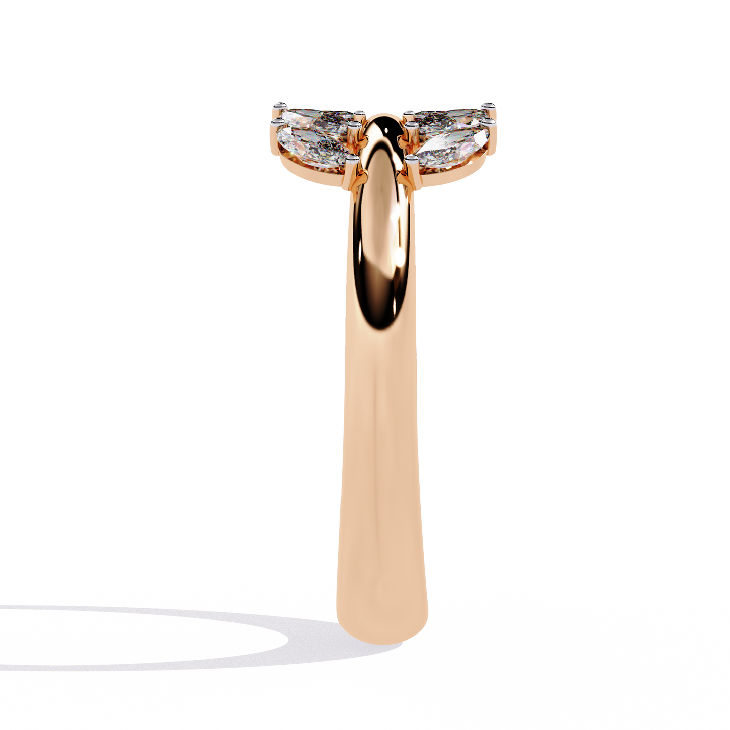 Eterna Petal Diamond Ring