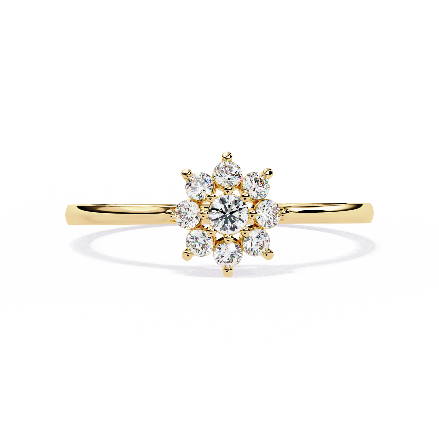 Eterna Fleur Diamond Ring