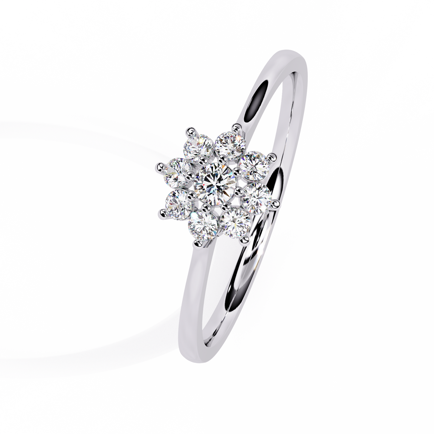 Eterna Fleur Diamond Ring