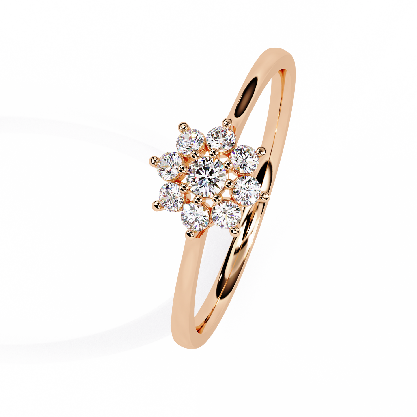 Eterna Fleur Diamond Ring