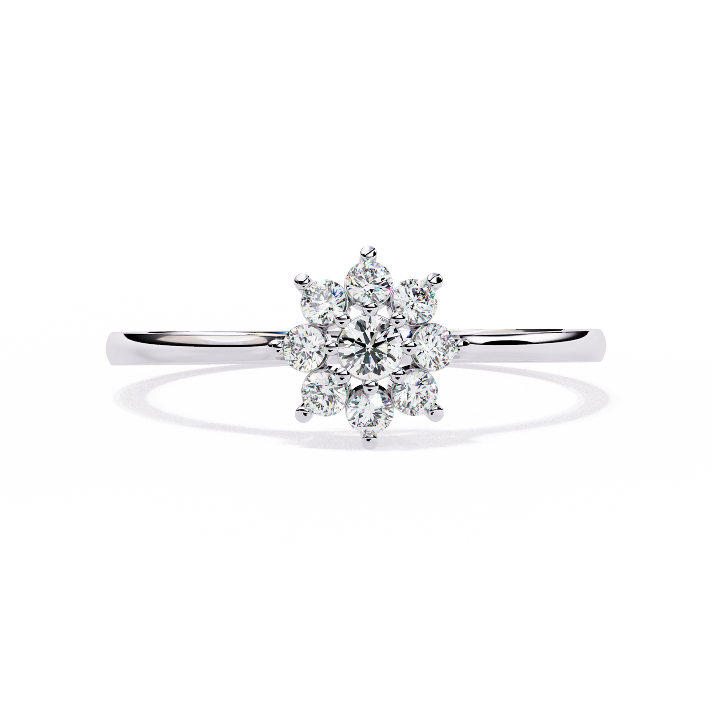 Eterna Fleur Diamond Ring