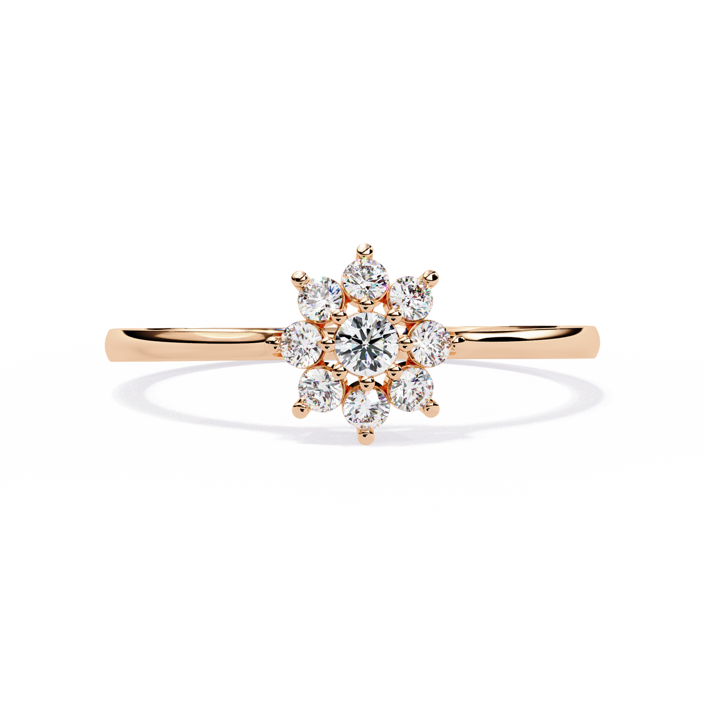 Eterna Fleur Diamond Ring