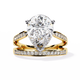 Aurora Royale Pear Solitaire Diamond Ring