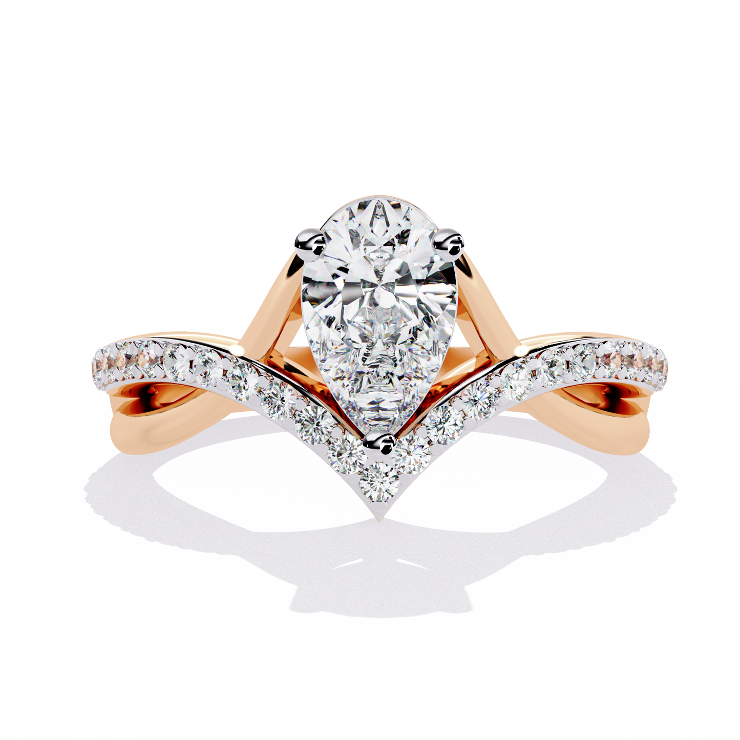 Luminara Solitaire Diamond Ring
