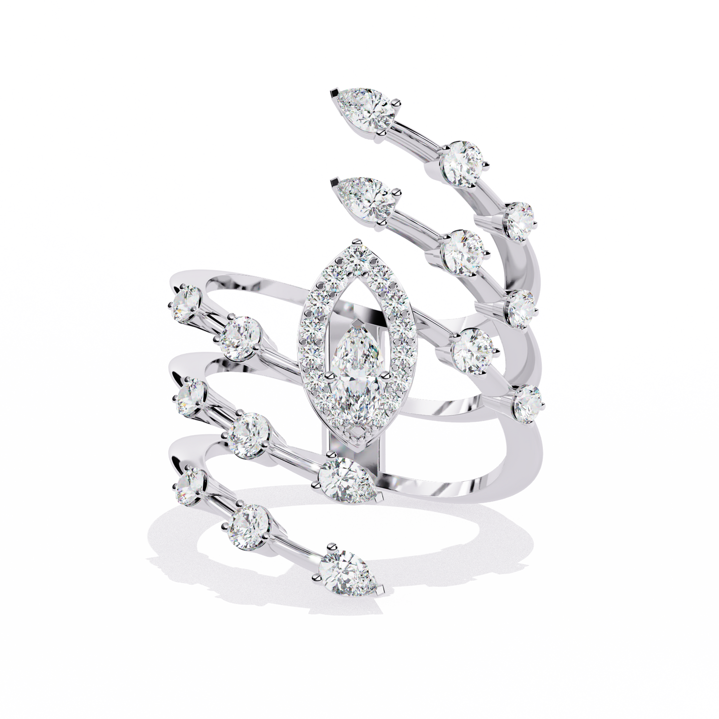 Eternal Flame Diamond Ring