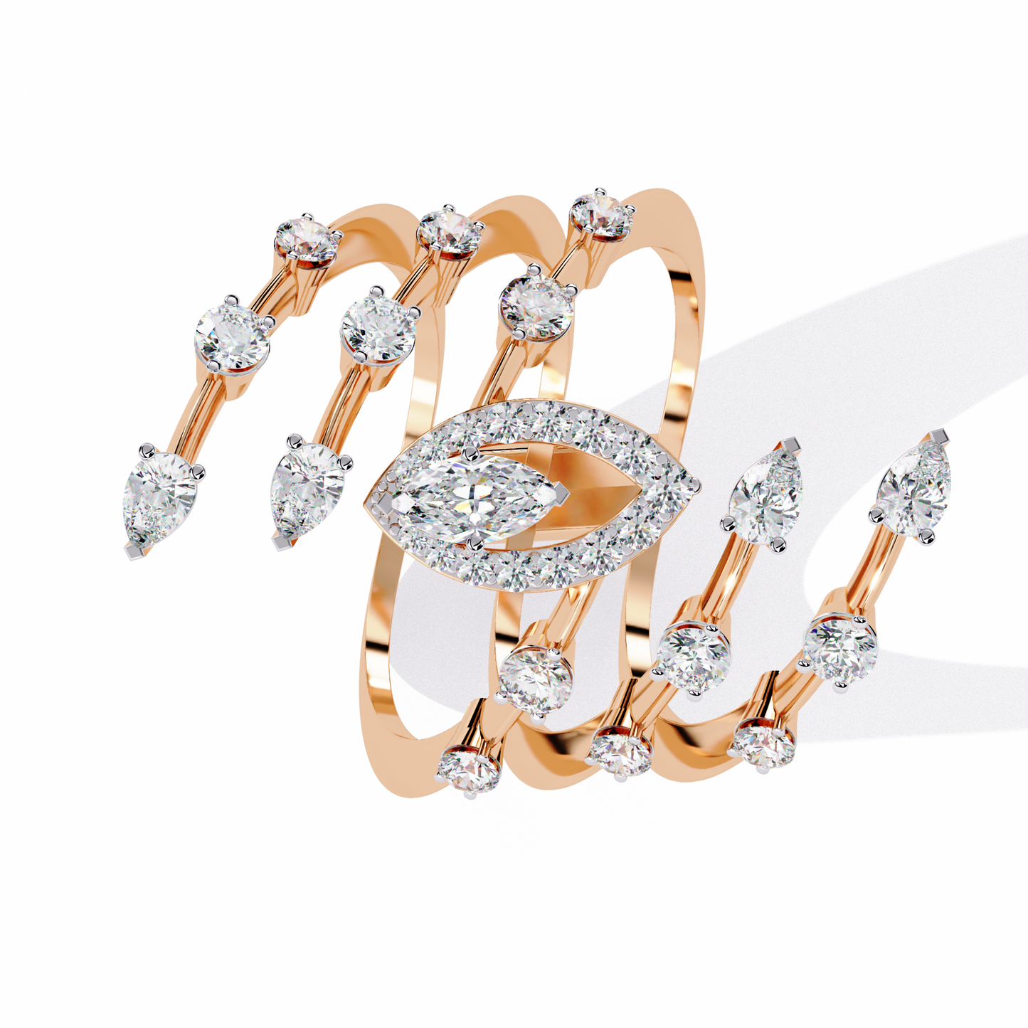 Eternal Flame Diamond Ring