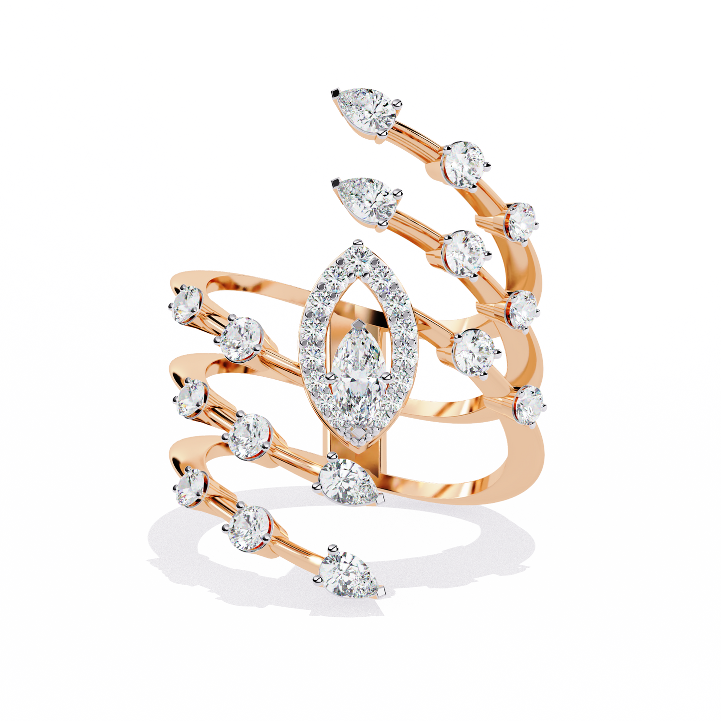 Eternal Flame Diamond Ring