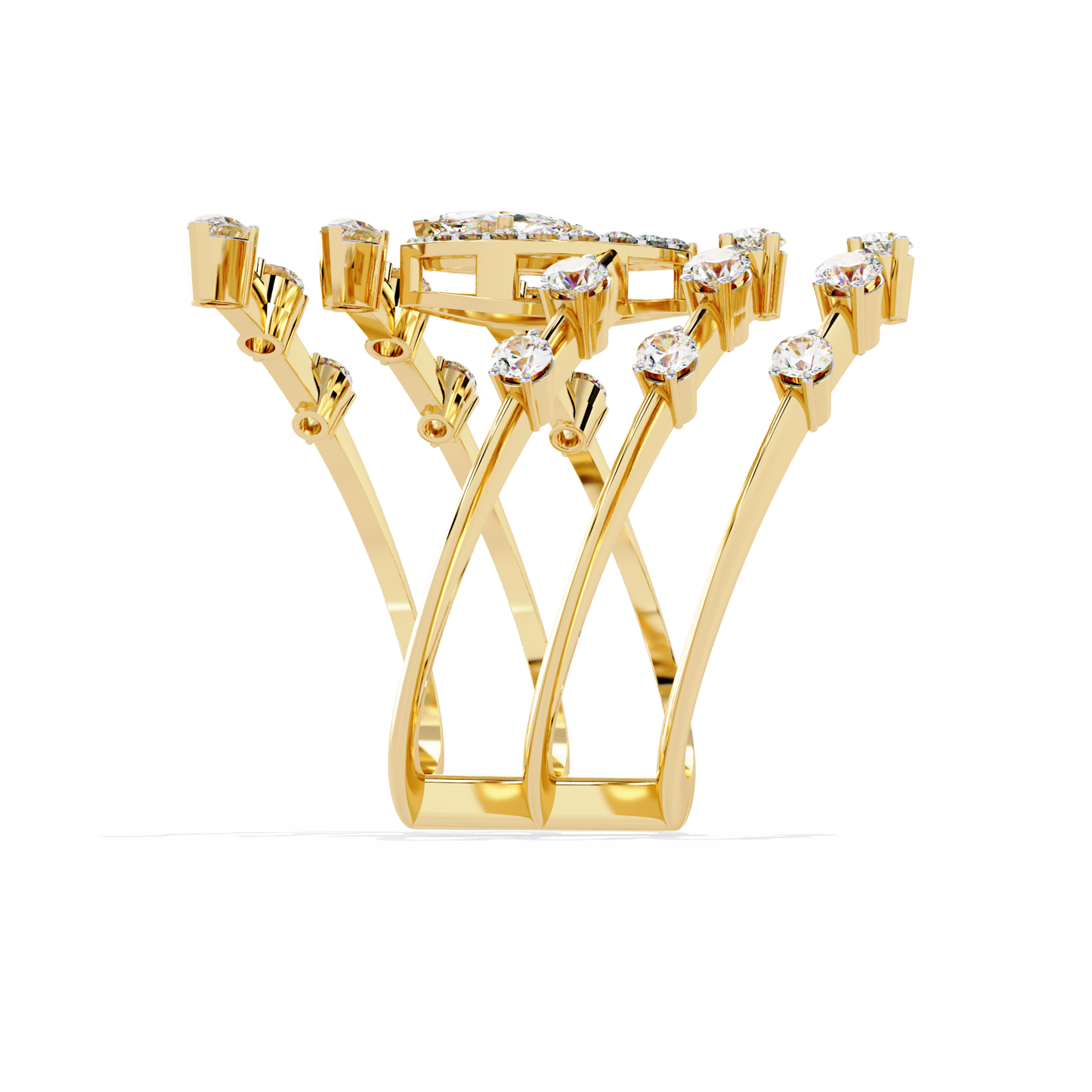Eternal Flame Diamond Ring
