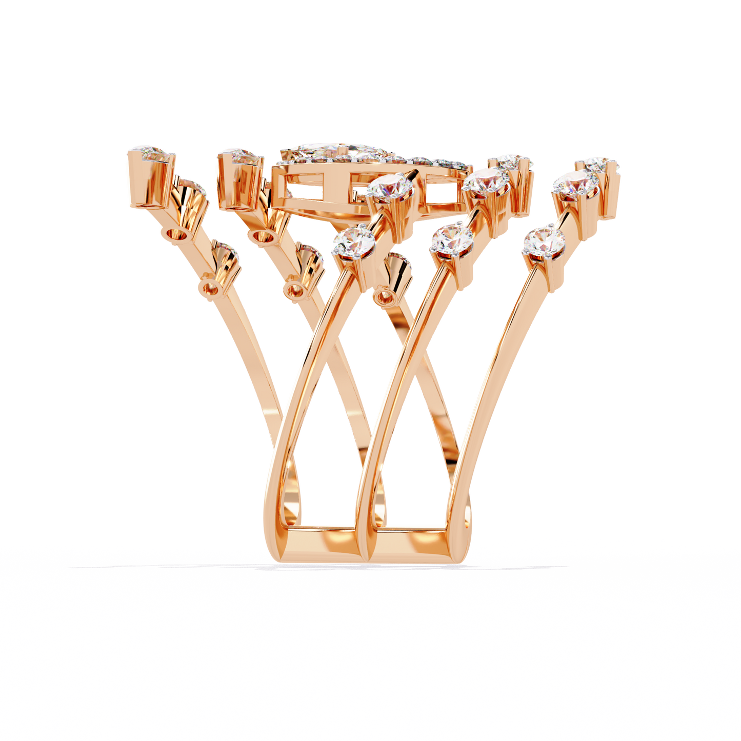 Eternal Flame Diamond Ring