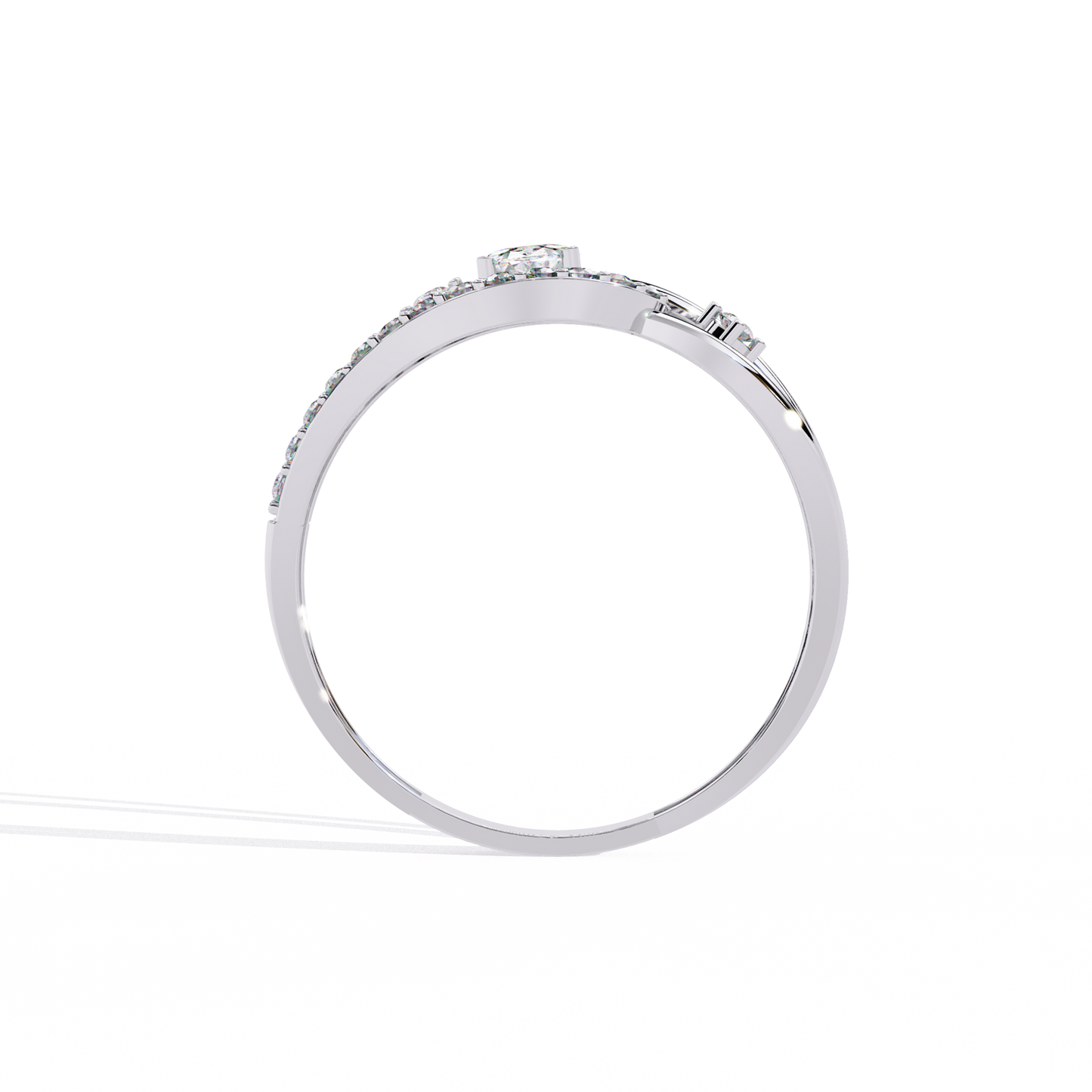 Vento d’Oro Diamond Ring