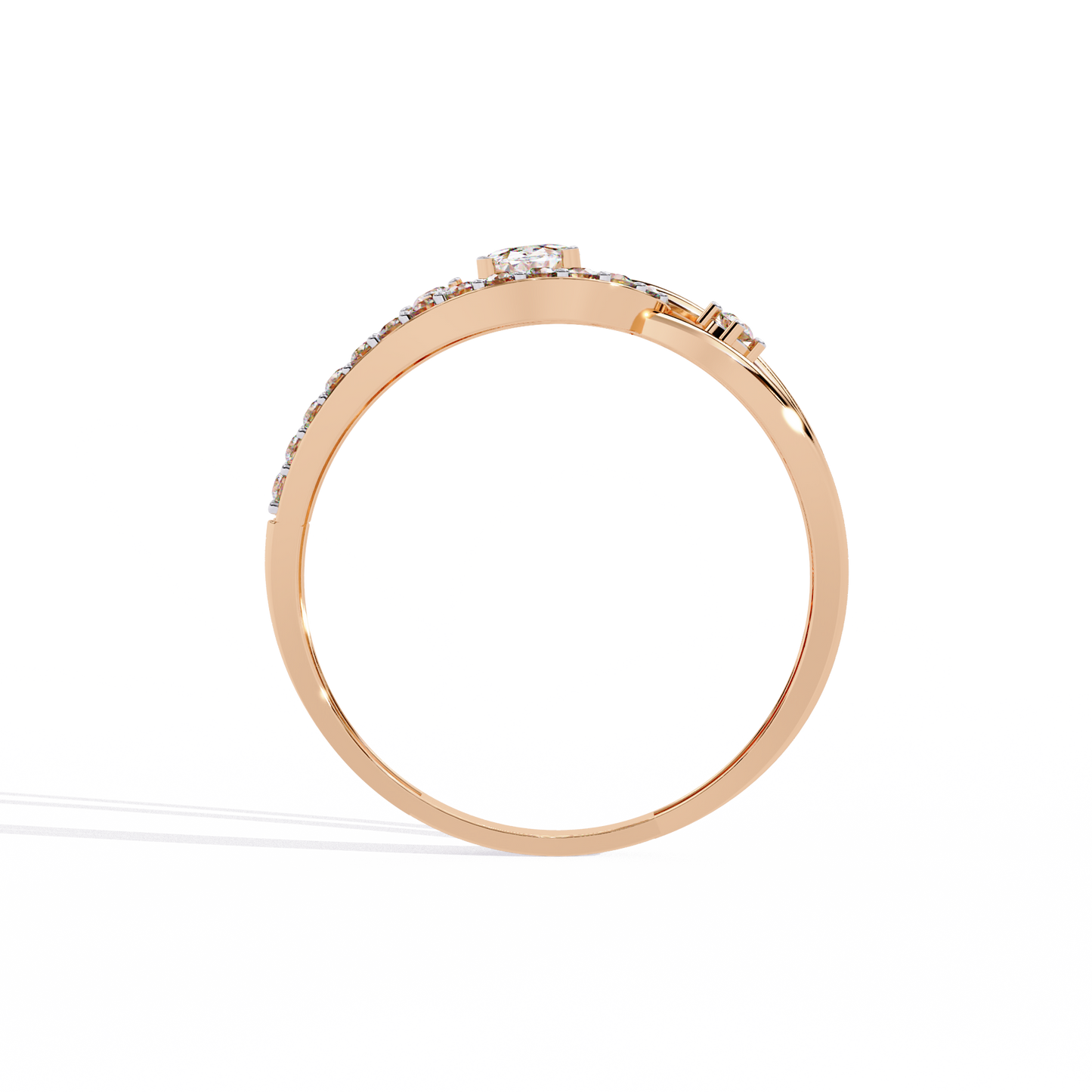 Vento d’Oro Diamond Ring