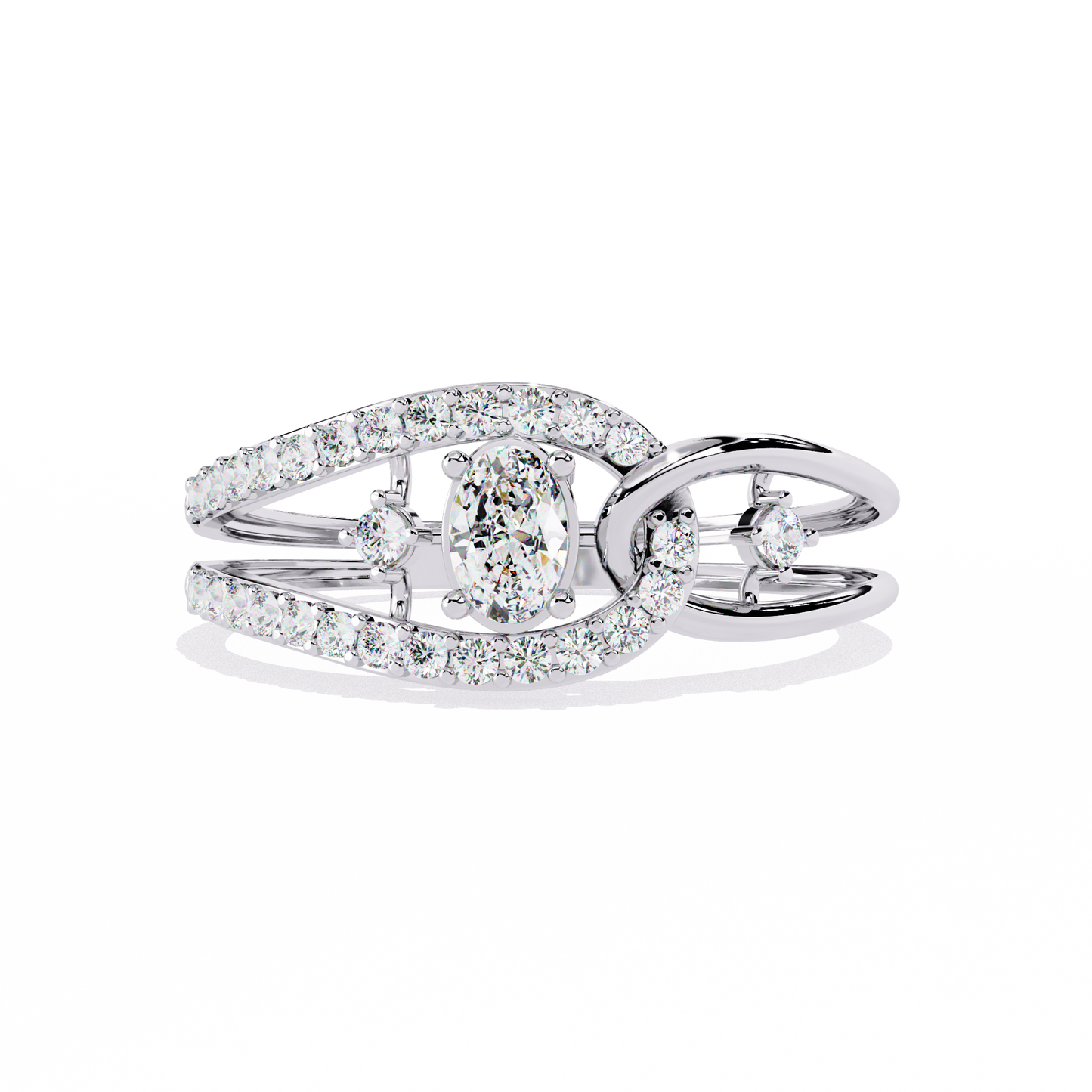 Vento d’Oro Diamond Ring
