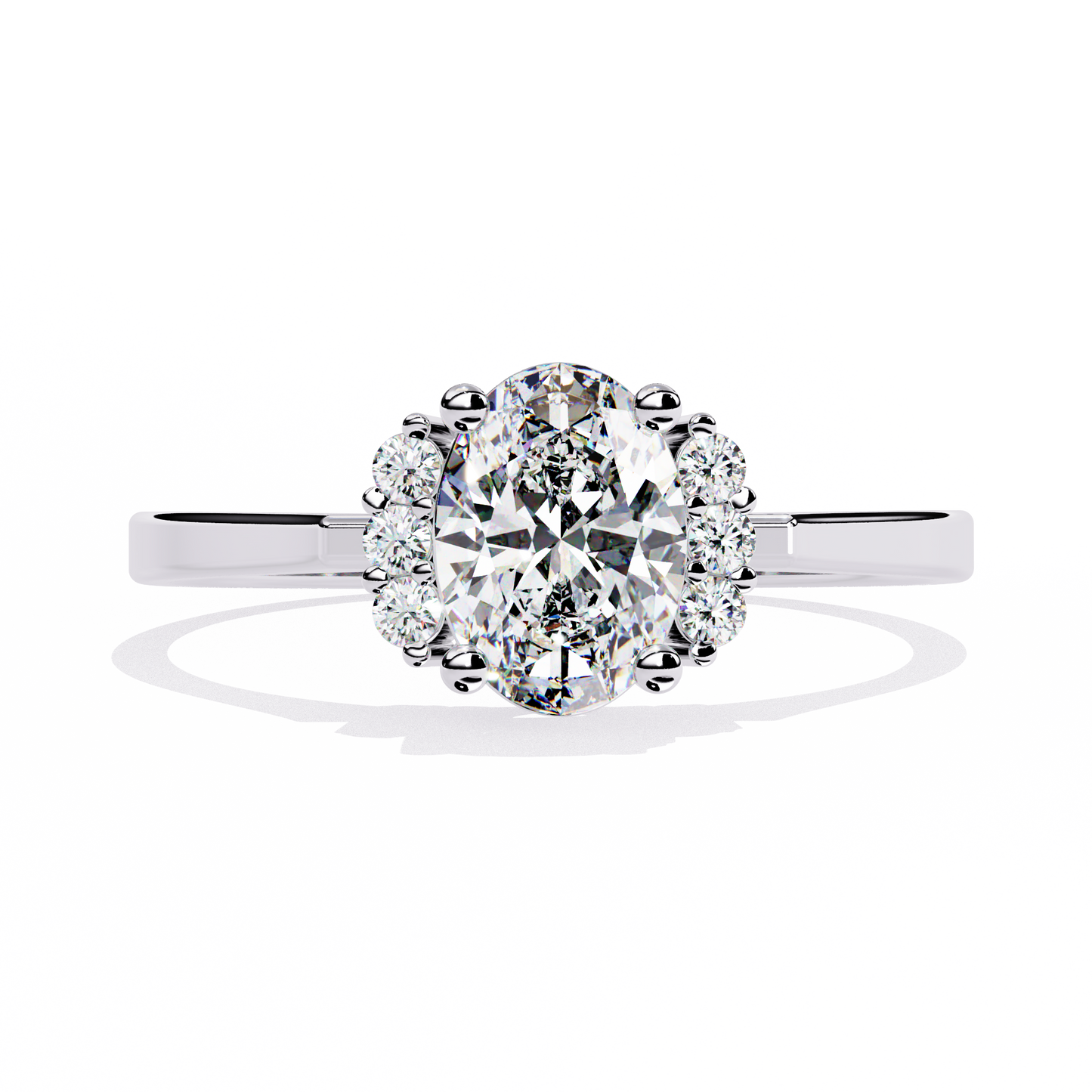 Dolce Luce Solitaire Diamond Ring